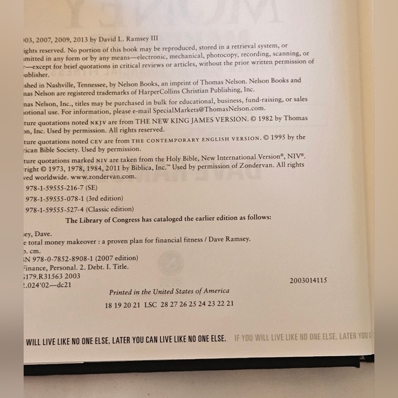 Dave Ramsey Complete Guide to Money & The Total Money Makeover Finance Books - Picture 17 of 17